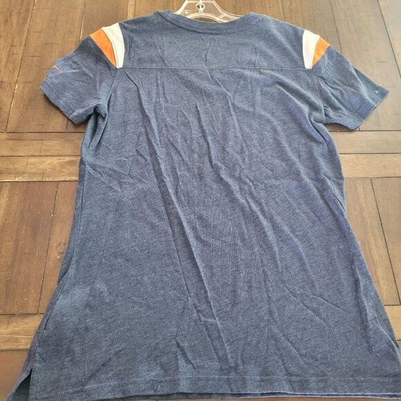 Nike Womens Broncos NFL V-Neck T-Shirt Blue/Orange L - Picture 6 of 6